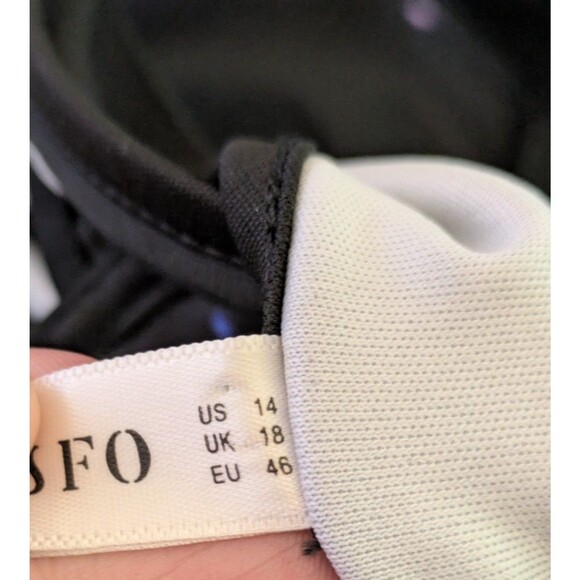 Galaxy Tentacle Cosmic Print Dress Size 14 Whimsigoth Festival Octopus - Picture 6 of 7